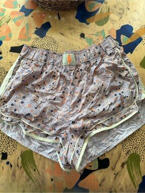 Free People Movement Varsity Blues Shorts